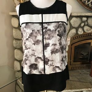 SimpleVera Sleeveless Tunic Top